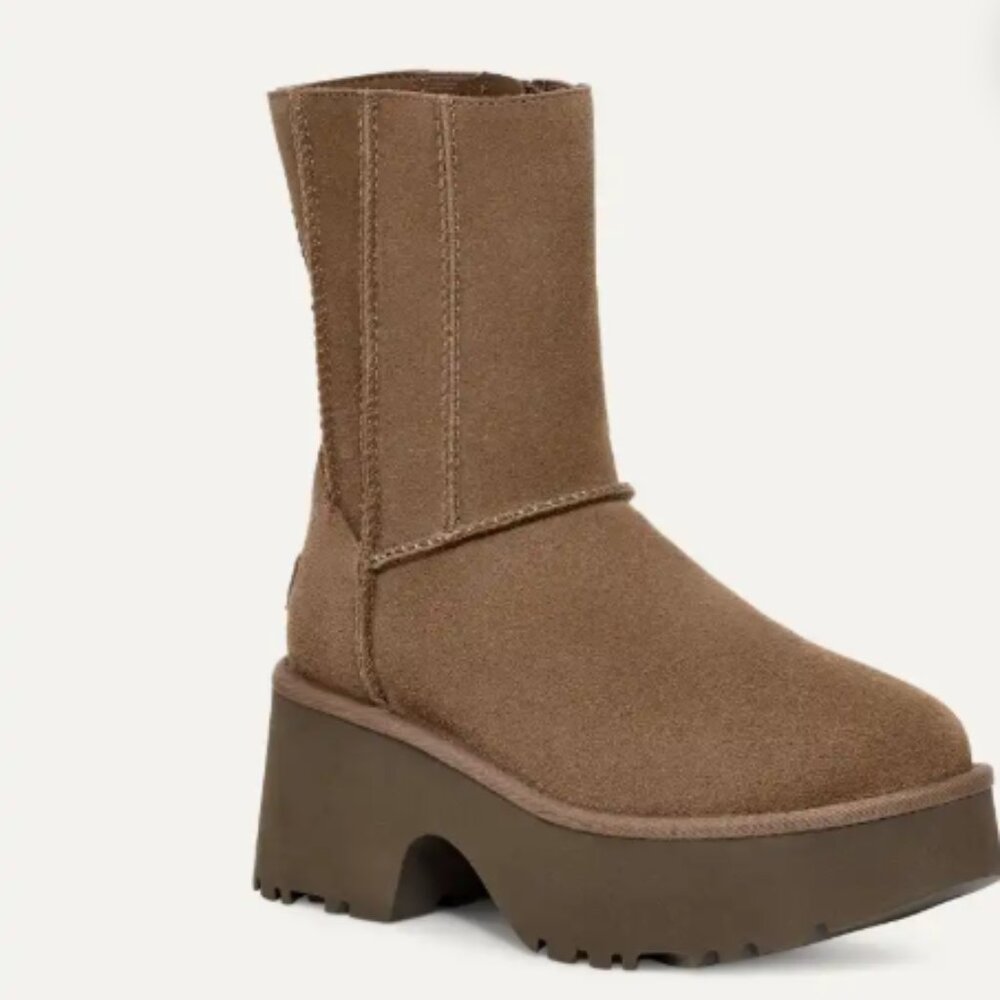 UGG Tan Platform Winter Boots - Picture 2 of 6
